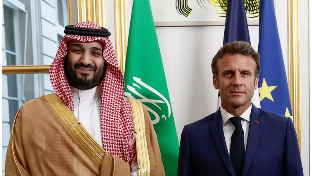 President Emmanuel Macron and Prince Mohammed bin Salman: Will their international campaign to recognize a Palestinian state succeed?